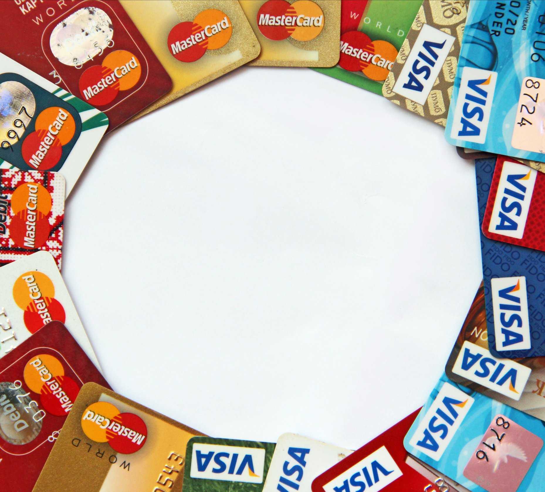 VISA and Mastercard Credit Cards